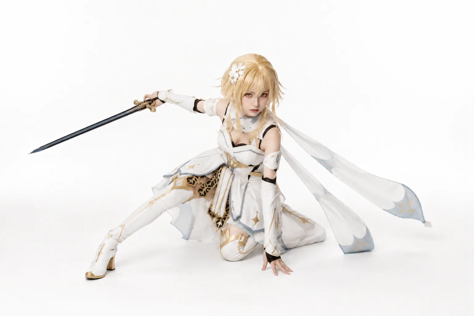 原神 荧 Cosplay 拍摄动作参考图
