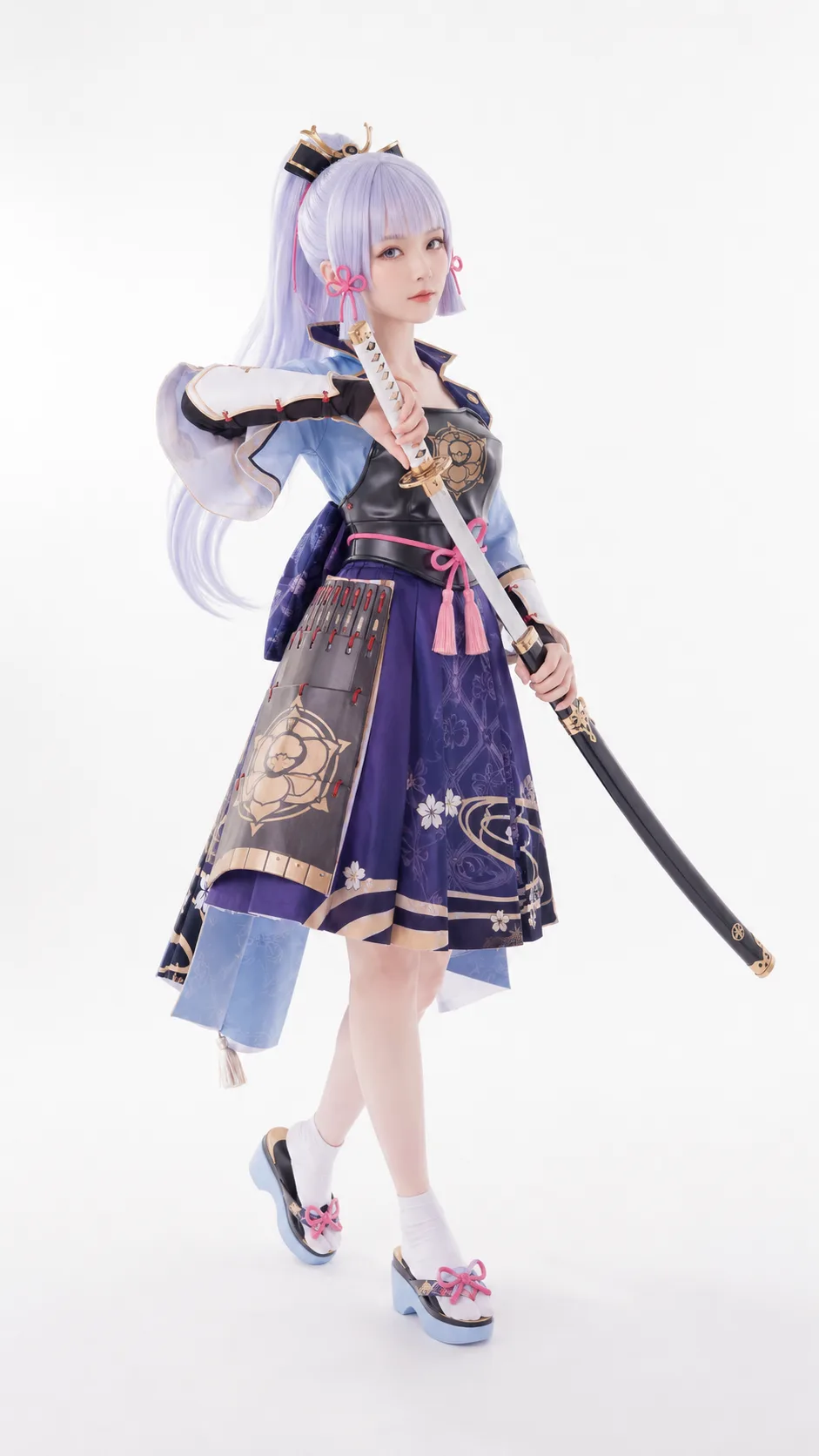 原神 神里绫华 Cosplay 拍摄动作参考图