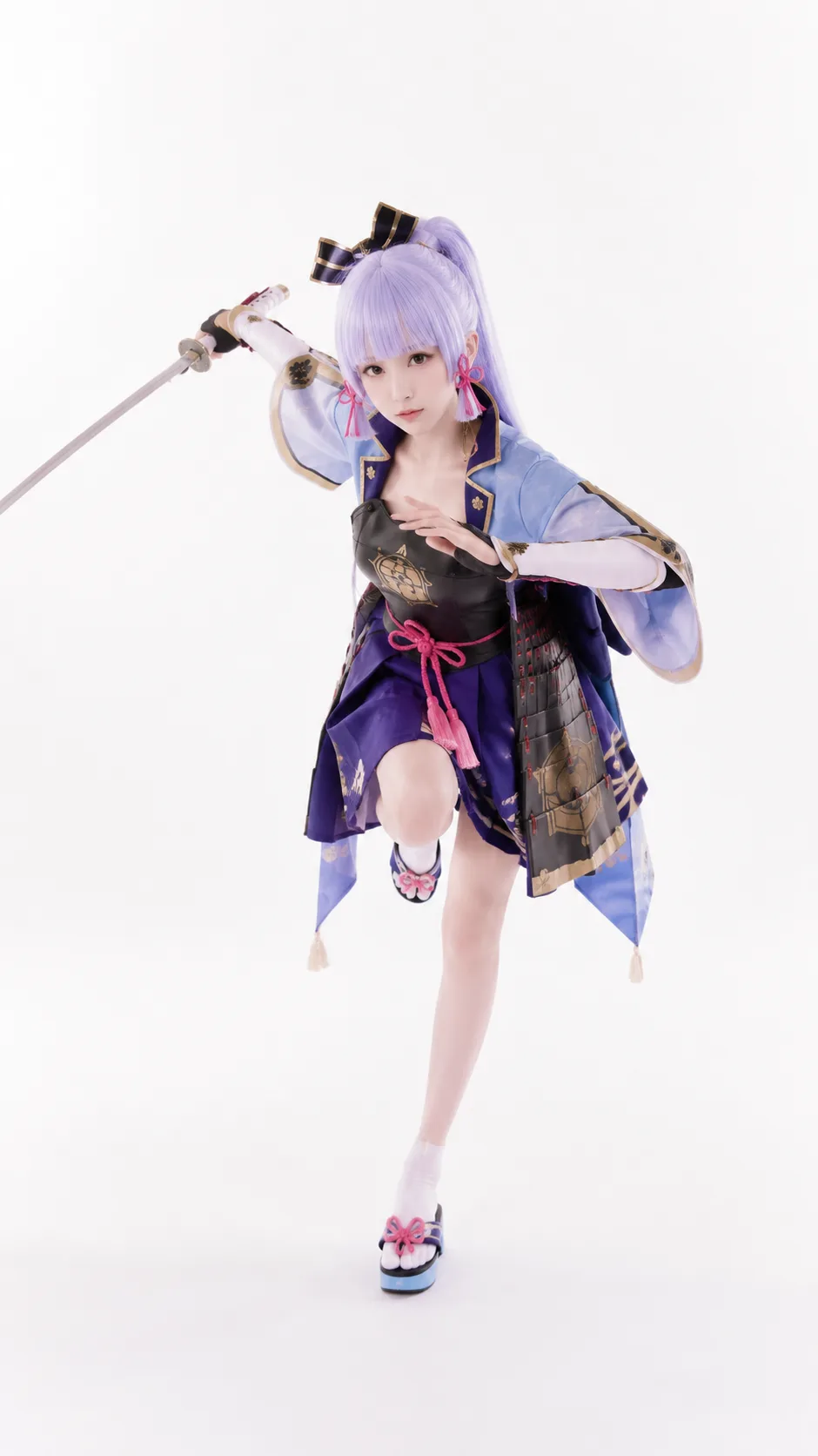 原神 神里绫华 Cosplay 拍摄动作参考图