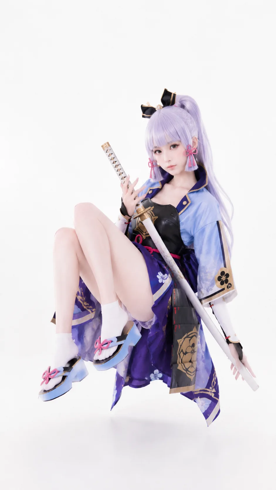 原神 神里绫华 Cosplay 拍摄动作参考图