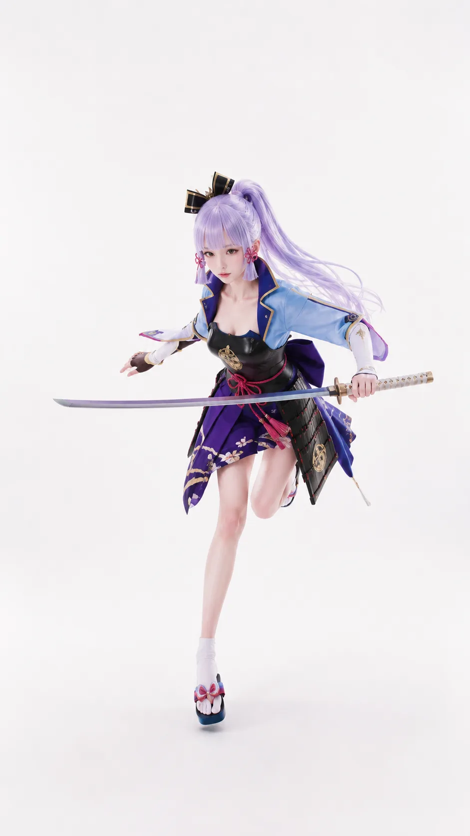 原神 神里绫华 Cosplay 拍摄动作参考图