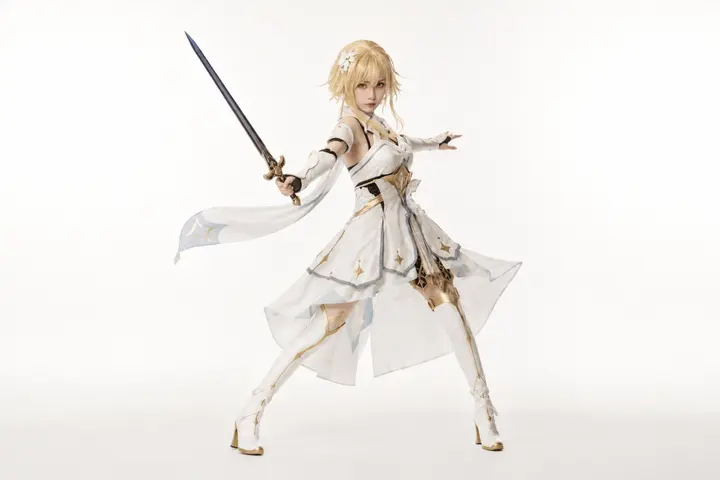 原神 荧 Cosplay 拍摄动作参考图