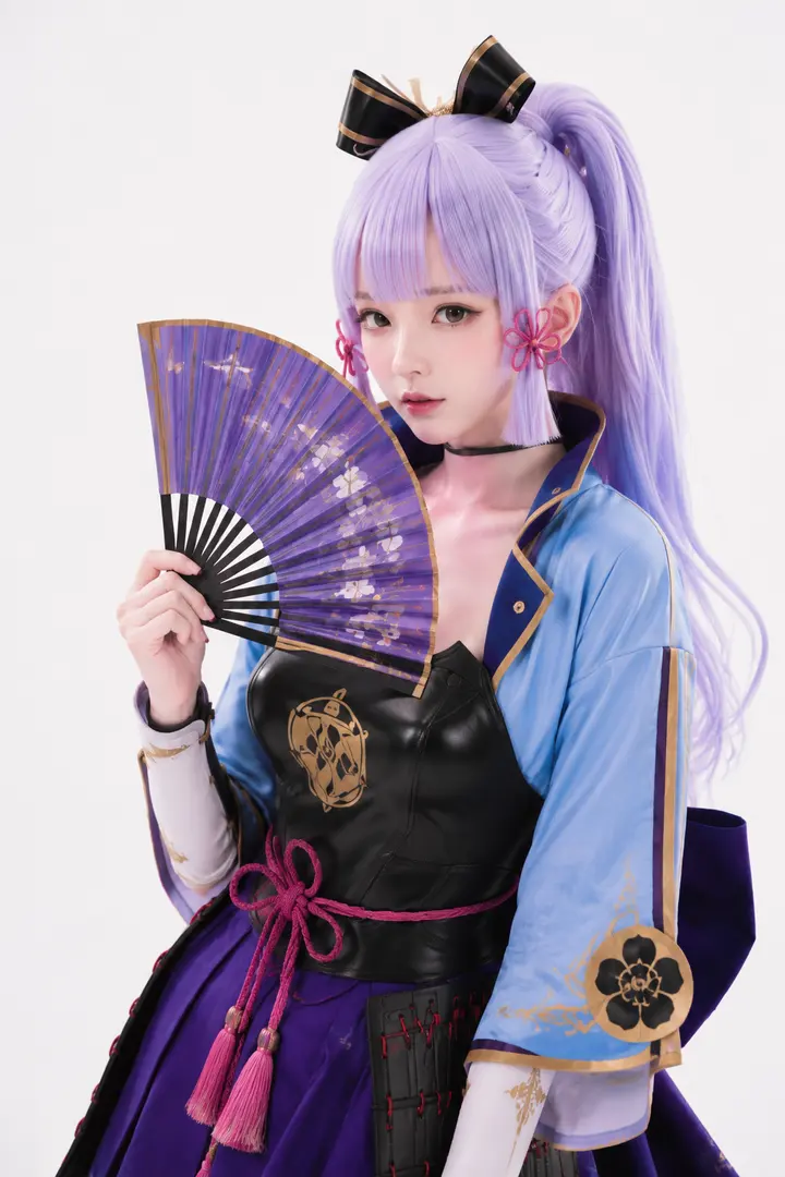 原神 神里绫华 Cosplay 拍摄动作参考图