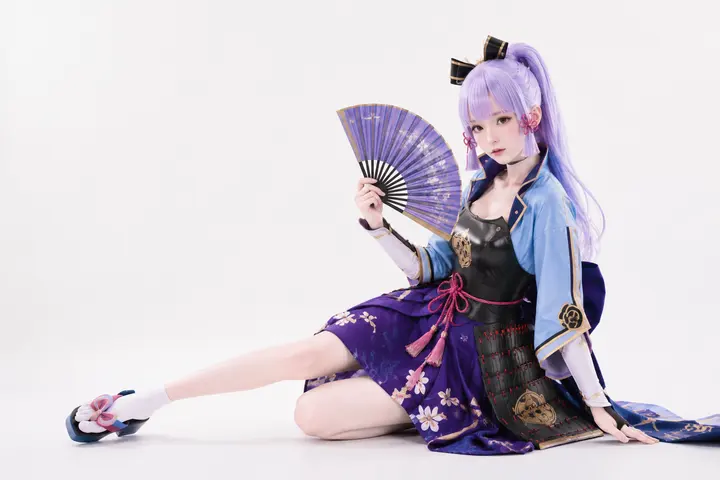 原神 神里绫华 Cosplay 拍摄动作参考图