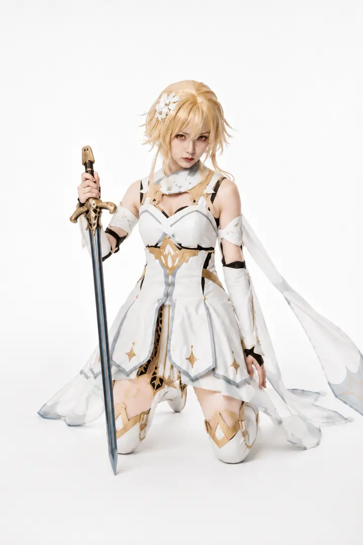 原神 荧 Cosplay 拍摄动作参考图