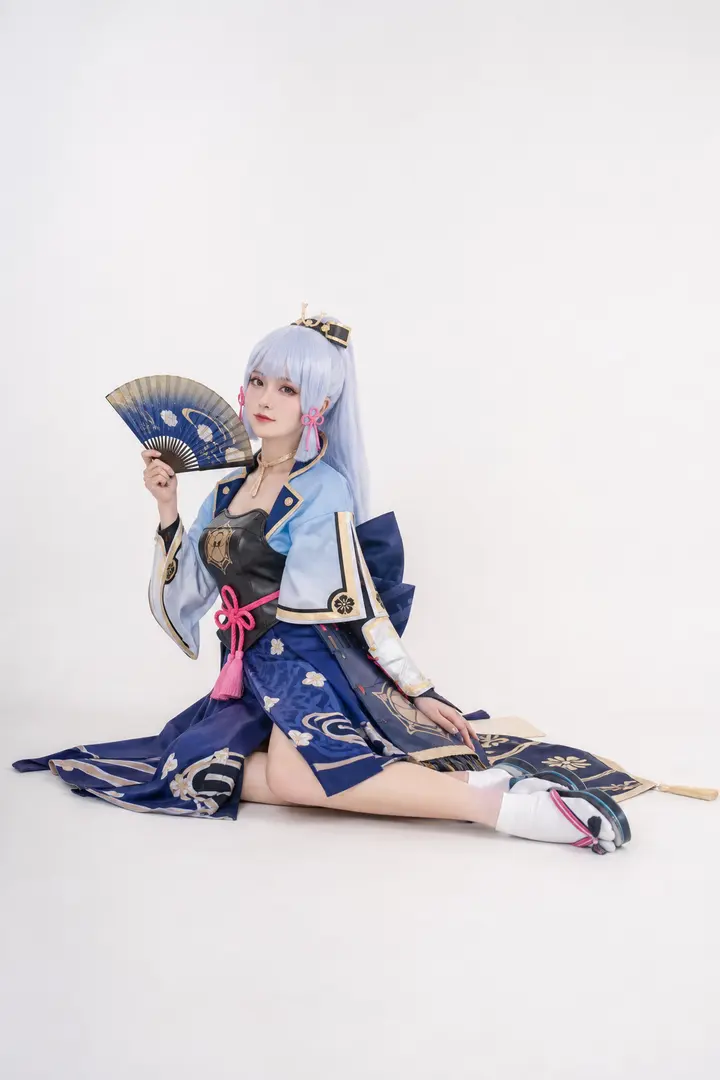 原神 神里绫华 Cosplay 拍摄动作参考图