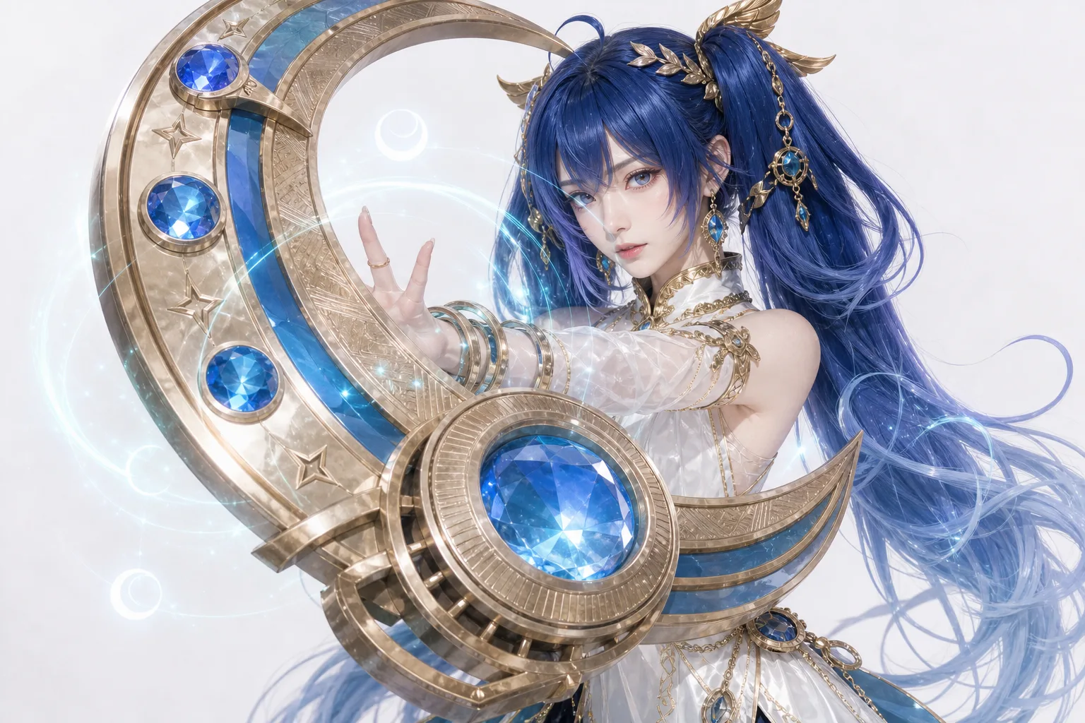 尤诺半身回眸 Cosplay 拍摄动作参考图