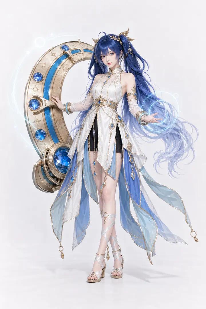 尤诺全身站姿 Cosplay 拍摄动作参考图